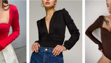 Боді з довгим рукавом